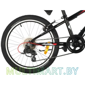 Детский велосипед Novatrack Pointer 20SH6V.POINTER.BK9 (черный/красный, 2019) картинка 3